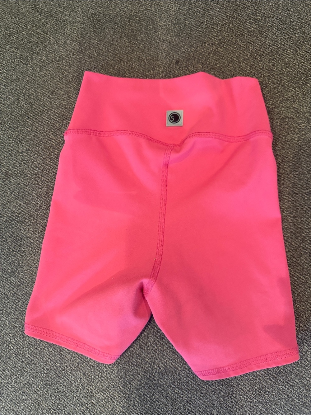 Five the Label dance shorts— high rise hot pink shorts